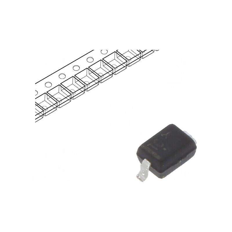 Diodă Zener 0,3W 5,6V SMD SOD323 | Electronic-mag.ro | Componente Electronice