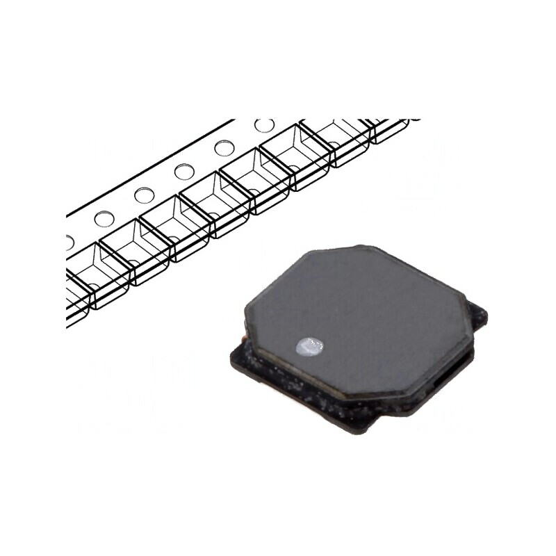Inductor SMD 2,2uH 1,7A 0,11Ω 6x6x1mm | Electronic-mag.ro | Componente Electronice