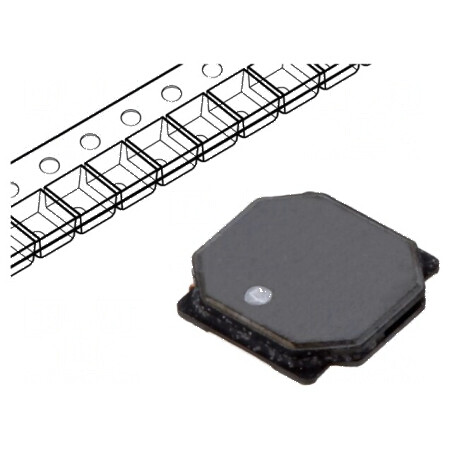 Inductor SMD 2,2uH 1,7A 0,11Ω 6x6x1mm | Electronic-mag.ro | Componente Electronice