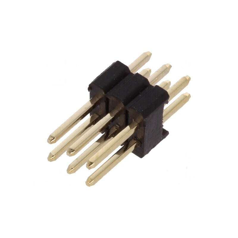 Conector şir pini tată 6 pini 1,27mm THT | Electronic-mag.ro | Componente Electronice Conector şir pini tată 6 pini 1,27mm THT | Electronic-mag.ro | Componente Electronice