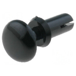 Diblu poliamidă 4-5mm negru UL94V-2 | Electronic-mag.ro | Componente Electronice