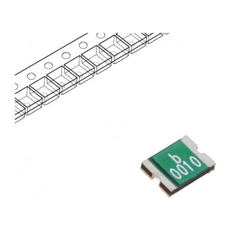 Siguranță polimerică PTC 100mA Imax 100A 0ZCG 1812 | Electronic-mag.ro | Componente Electronice