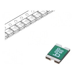 Siguranță polimerică PTC 200mA Imax 40A 0ZCG 1812 | Electronic-mag.ro | Componente Electronice