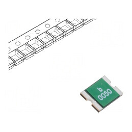 Siguranță polimerică PTC 500mA 100A 0ZCG 1812 | Electronic-mag.ro | Componente Electronice