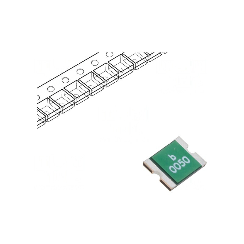 Siguranță polimerică PTC 500mA 100A 0ZCG 1812 | Electronic-mag.ro | Componente Electronice