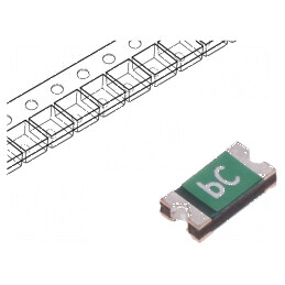 Siguranță polimerică PTC 50mA Imax 10A 0ZCJ 1206 | Electronic-mag.ro | Componente Electronice