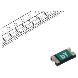 Siguranță polimerică PTC 120mA Imax 10A 0ZCJ 1206 | Electronic-mag.ro | Componente Electronice