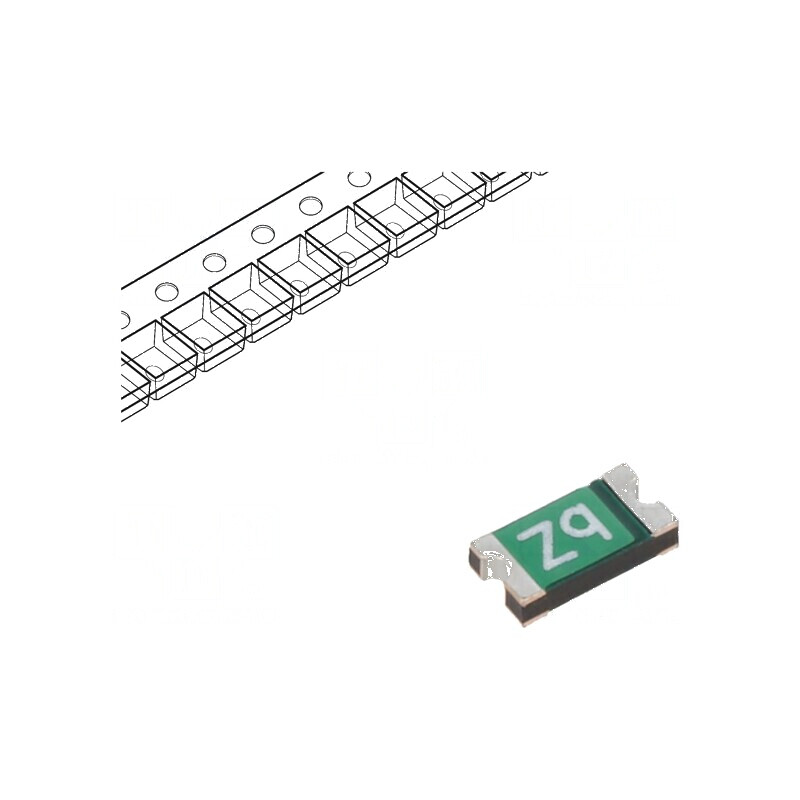 Siguranță polimerică PTC 160mA Imax 10A 0ZCJ 1206 | Electronic-mag.ro | Componente Electronice