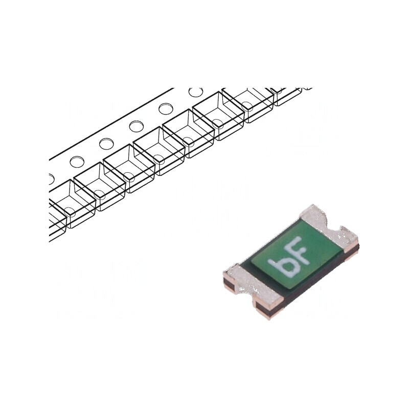 Siguranță polimerică PTC 200mA Imax 10A 0ZCJ 1206 | Electronic-mag.ro | Componente Electronice