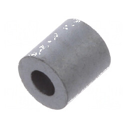 Manșon Ferită 3mm Lungime, Diametru Interior 1,3mm, Diametru Exterior 2,8mm, Material Miez MnZn | Electronic-mag.ro | Componente Electronice