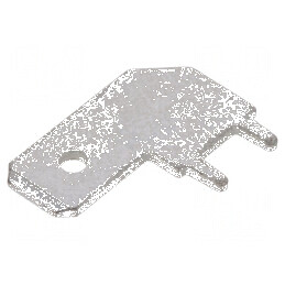 Terminal plat 6,3mm 0,8mm tată THT 16,2mm | Electronic-mag.ro | Componente Electronice