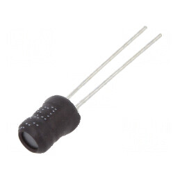 Inductor THT 10uH 1,6A Ø5,5x7,5mm | Electronic-mag.ro | Componente Electronice