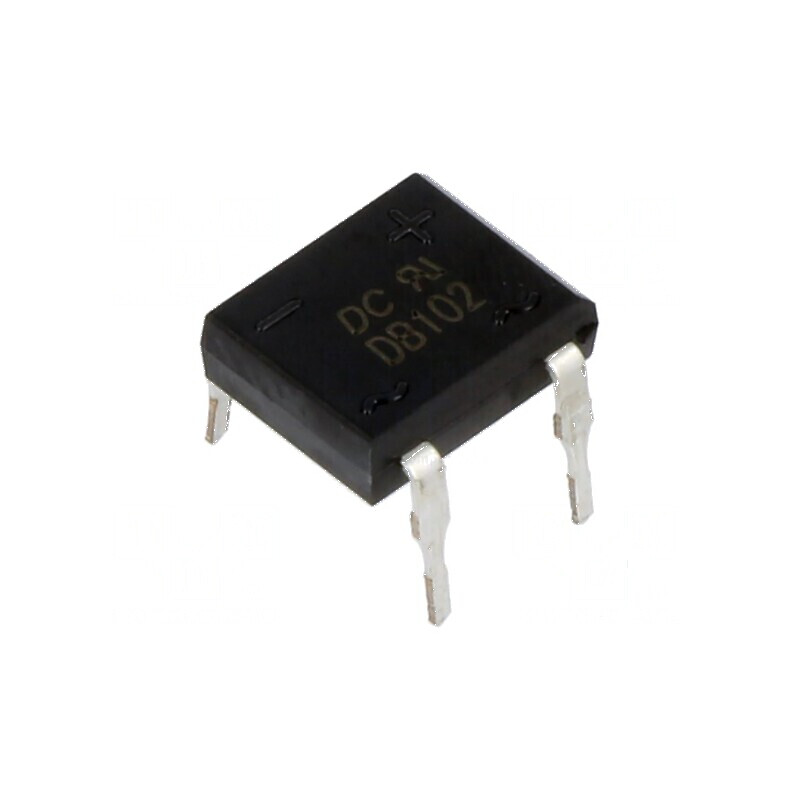 Punte redresoare monofazată 100V 1A DB-1 THT tub | Electronic-mag.ro | Componente Electronice