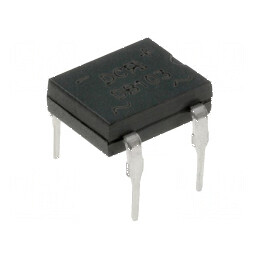 Punte redresoare monofazat 400V 1A 50A DB-1 THT tub | Electronic-mag.ro | Componente Electronice