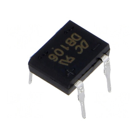 Punte redresoare monofazat 800V 1A 50A DB-1 THT tub | Electronic-mag.ro | Componente Electronice