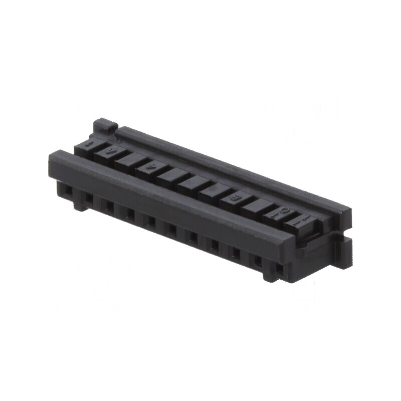 Conector cablu-cablu PCB mufă mamă PIN 11 DF3 2mm drept | Electronic-mag.ro | Componente Electronice