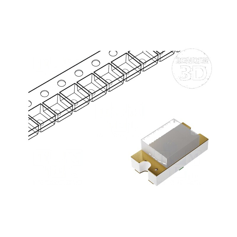 LED SMD 0603 roșie 28,5-90mcd 1,6x0,8x0,6mm 20mA 60mW | Electronic-mag.ro | Componente Electronice LED SMD 0603 roșie 28,5-90mcd 1,6x0,8x0,6mm 20mA 60mW | Electronic-mag.ro | Componente Electronice