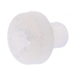 Şurub M3x4 Cap Rotund Pozidriv Poliamidă 0,8mm | Electronic-mag.ro | Componente Electronice