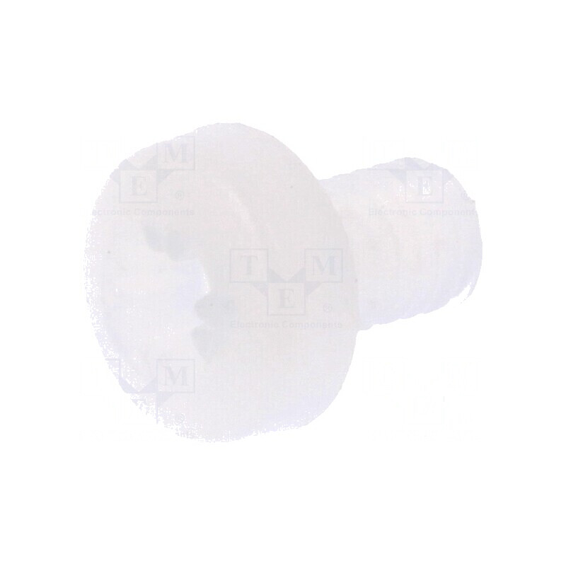 Şurub M3x5 Cap Rotund Pozidriv Poliamidă 0,5mm | Electronic-mag.ro | Componente Electronice