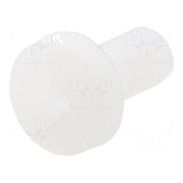Şurub M3x6 cu cap rotund Pozidriv din poliamidă | Electronic-mag.ro | Componente Electronice
