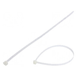 Colier de strângere poliamidă 368mm x 7,6mm 533N naturală | Electronic-mag.ro | Componente Electronice