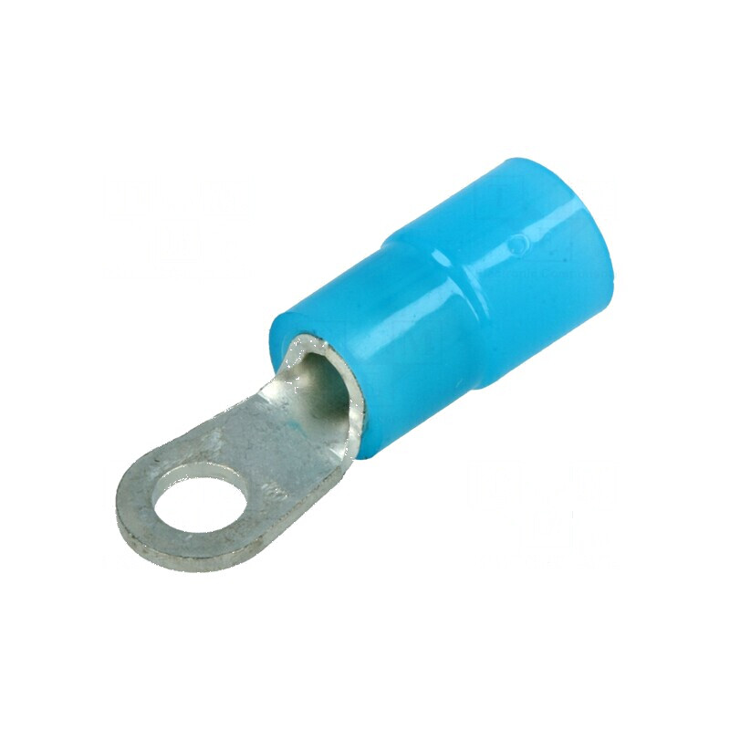 Vârf inelar M3 Ø 3,2mm 1-2,5mm2 crimpat pe cablu izolat | Electronic-mag.ro | Componente Electronice Vârf inelar M3 Ø 3,2mm 1-2,5mm2 crimpat pe cablu izolat | Electronic-mag.ro | Componente Electronice