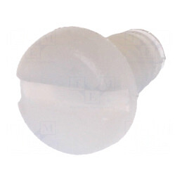 Şurub UNC6-32x6,25 cu Cap Rotund Creset din Poliamidă | Electronic-mag.ro | Componente Electronice