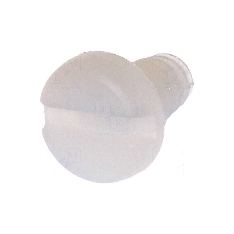 Şurub UNC6-32x6,25 cu Cap Rotund Creset din Poliamidă | Electronic-mag.ro | Componente Electronice