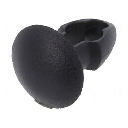 Diblu poliamidă 3,2mm negru UL94V-2 | Electronic-mag.ro | Componente Electronice