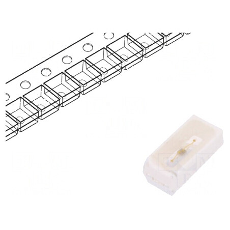 LED SMD 3014 Verde 0,84-2,7lm 280-900mcd 3x1,4x1,2mm 120° | Electronic-mag.ro | Componente Electronice
