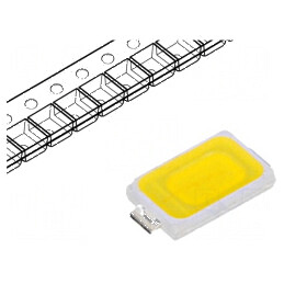 Bec LED SMD 5730 alb rece 58-63lm 4750-5300K 120° 150mA | Electronic-mag.ro | Componente Electronice