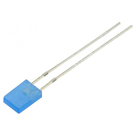 LED dreptunghiular albastru 6,95x4,8x4,95mm 150-220mcd 100° | Electronic-mag.ro | Componente Electronice