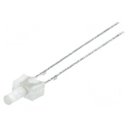 LED Alb Cald 2mm 330-500mcd 90° Plat THT | Electronic-mag.ro | Componente Electronice