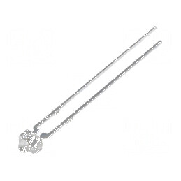 LED roșie 1,8mm 2180-2800mcd 30° convex | Electronic-mag.ro | Componente Electronice