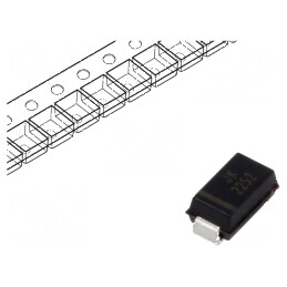 Diodă TVS 0,4kW 33,3V-36,8V 8,3A Unidirecțională SMA | Electronic-mag.ro | Componente Electronice