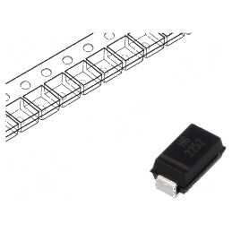 Diodă TVS 0,4kW 6,67-7,37V 38,8A Unidirecțională SMA | Electronic-mag.ro | Componente Electronice
