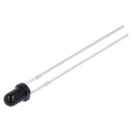 Fotodiodă 3mm THT 950nm neagră difuză | Electronic-mag.ro | Componente Electronice