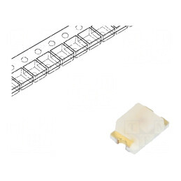 LED SMD 0805 Verde 2V 20mA 140° 11mcd 565nm | Electronic-mag.ro | Componente Electronice