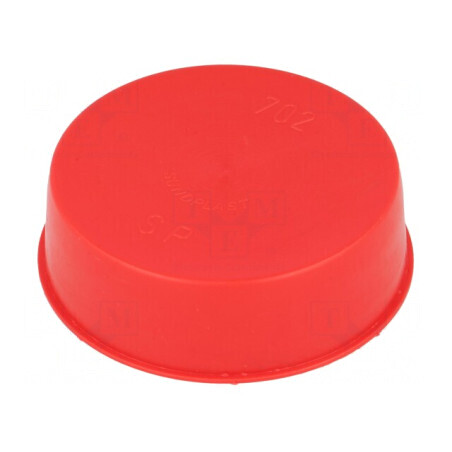 Obturator Corp roșu 76,5mm x 18,6mm LDPE SafeCAP | Electronic-mag.ro | Componente Electronice