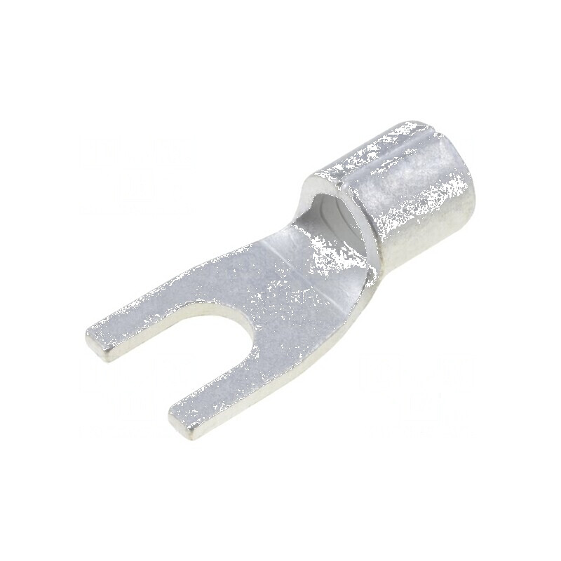 Furcă M4 4÷6mm2 crimpat pe cablu neizolat cositorit | Electronic-mag.ro | Componente Electronice