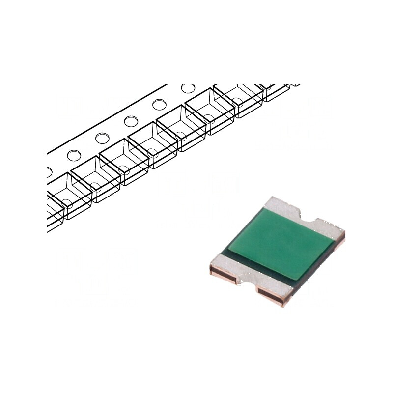 Siguranţă polimerică PTC 350mA Imax 100A 0ZCH 1210 | Electronic-mag.ro | Componente Electronice