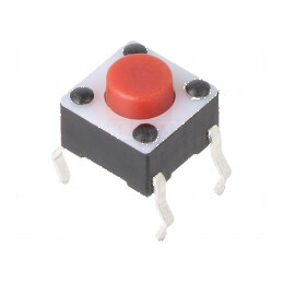 Microîntrerupător TACT SPST-NO 0,05A/24VDC THT fara pozitia 2 | Electronic-mag.ro | Componente Electronice
