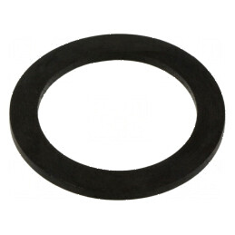 Garnitură cauciuc NBR 1,5mm Ø23,3mm M25 neagră | Electronic-mag.ro | Componente Electronice