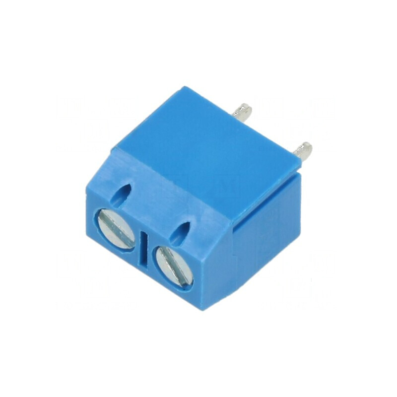 Regletă de conexiuni pentru PCB 90° 5mm, 2 borne | Electronic-mag.ro | Componente Electronice Regletă de conexiuni pentru PCB 90° 5mm, 2 borne | Electronic-mag.ro | Componente Electronice