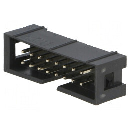 Conector IDC soclu tată 16 PIN THT aurit 2,54mm | Electronic-mag.ro | Componente Electronice