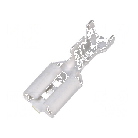 Terminal plat mamă 4,8mm 0,5mm crimpat pentru cablu 0,5÷1,5mm² | Electronic-mag.ro | Componente Electronice
