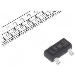 Diodă TVS 44V 2,5A 160W SOT23 ESD | Electronic-mag.ro | Componente Electronice