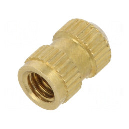 Adaos filetat din alamă M3 BN 1045 - Lungime 7mm | Electronic-mag.ro | Componente Electronice