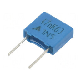 Condensator poliester 0,047uF 40VAC 63VDC 5mm ±10% THT | Electronic-mag.ro | Componente Electronice