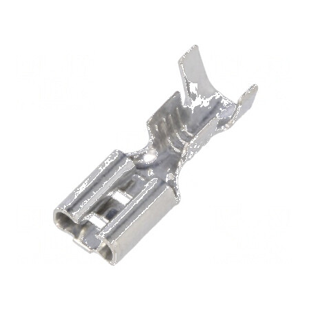 Terminal plat 4,8mm mamă 0,5mm pentru cablu 1,5÷2,5mm² crimpat | Electronic-mag.ro | Componente Electronice